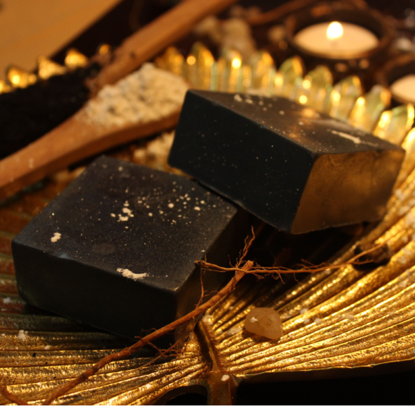 Handmade Charcoal soap by the house of arthaa