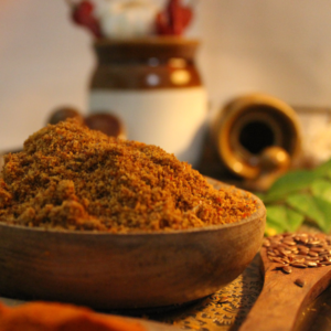 Flax Seeds karam podi by the house of arthaa