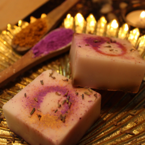 Handmade lavender soap by the house of arthaa